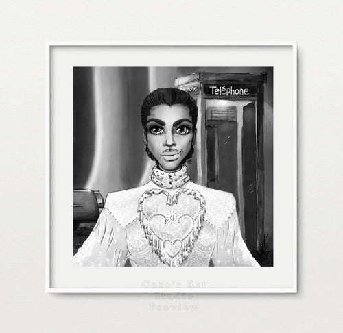 "An Honest Man" Prince Inspired Art Print