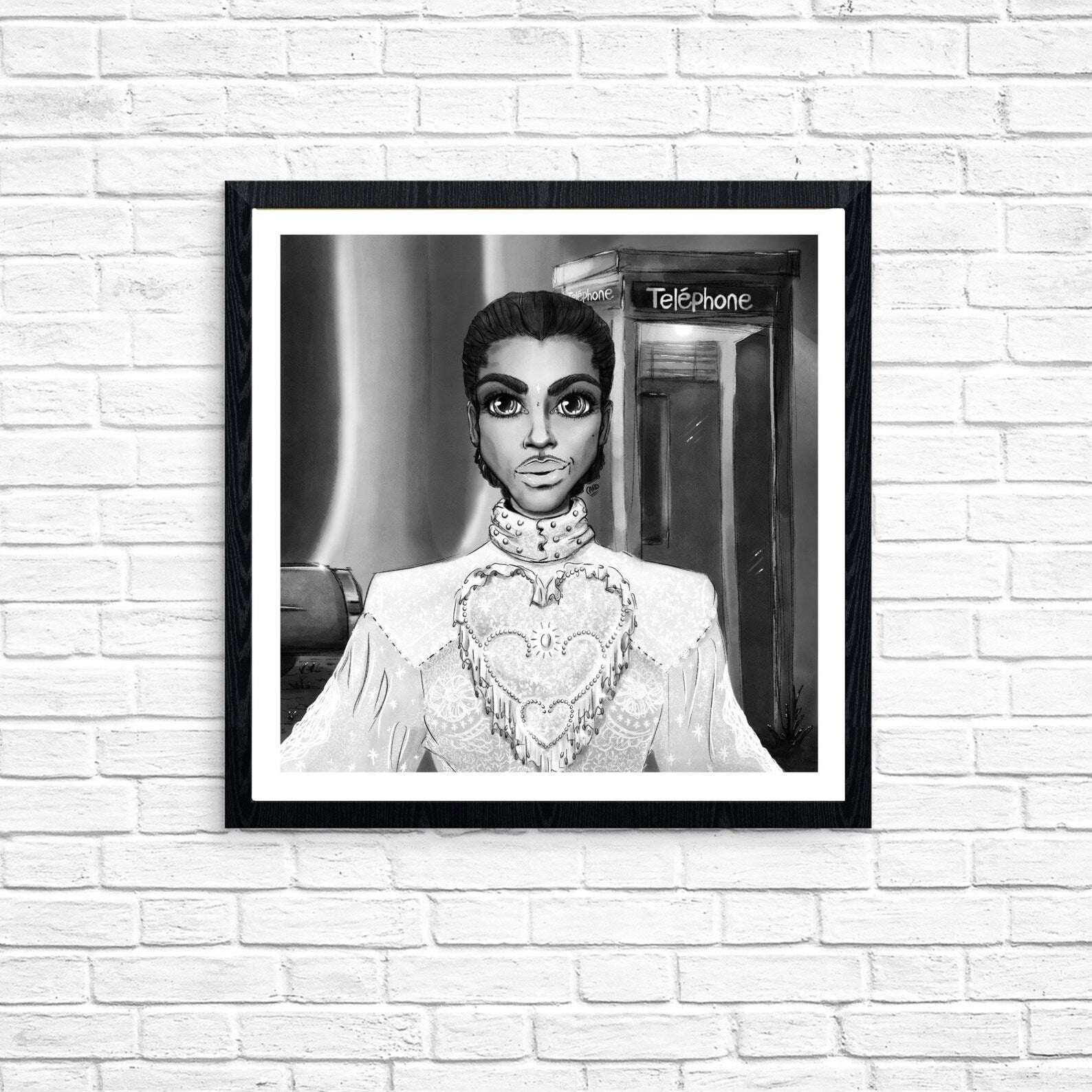"An Honest Man" Prince Inspired Art Print