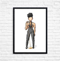 "Glam Slam '92 Black" Prince Inspired Art Print
