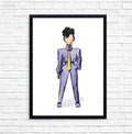 "Glam Slam '92 Purple" Prince Inspired Art Print