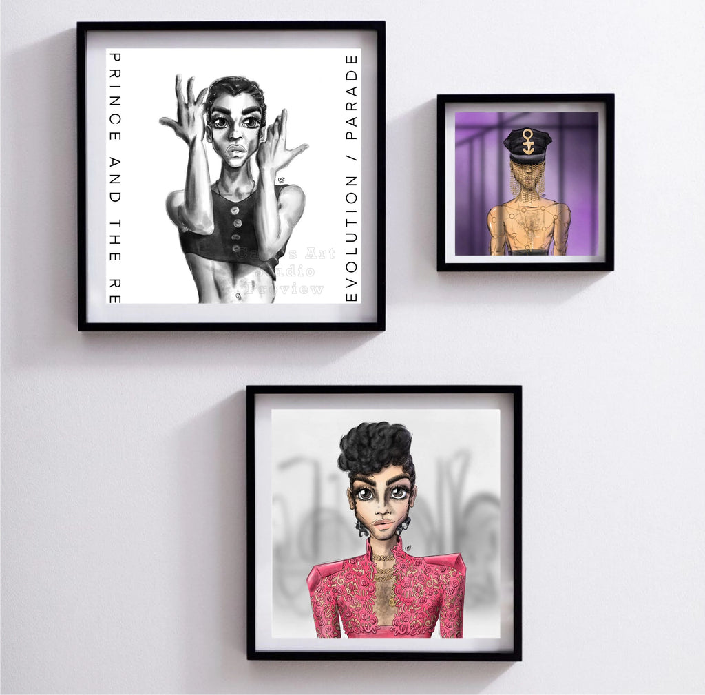 "Parade" Prince Inspired Art Print