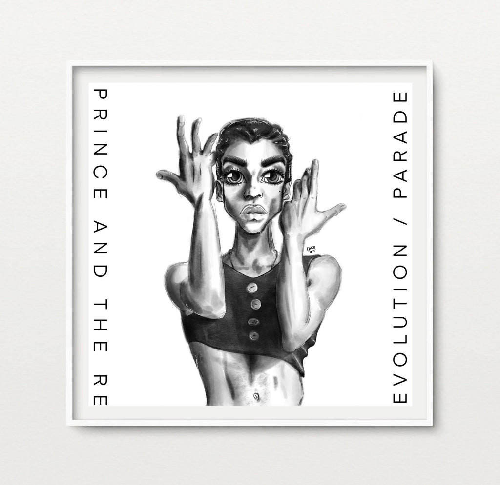 "Parade" Prince Inspired Art Print