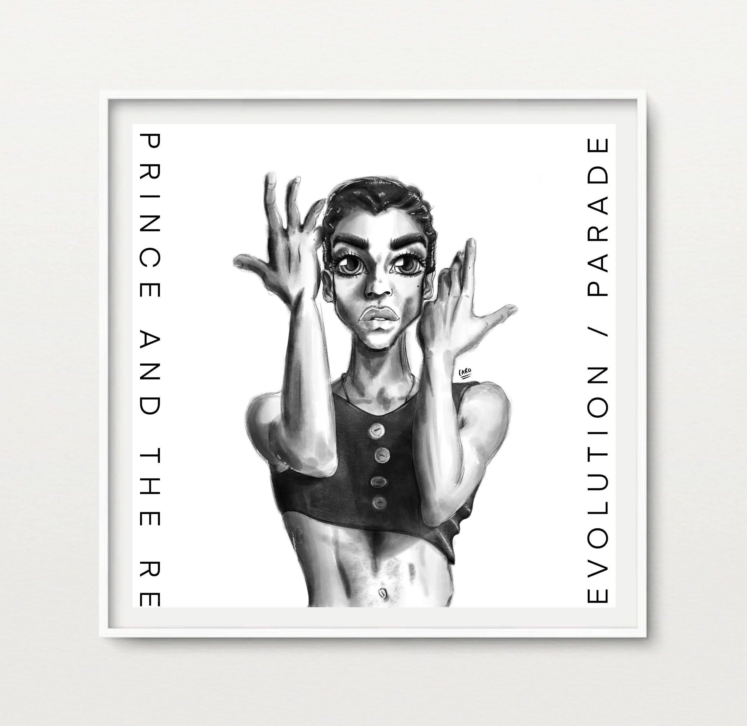 "Parade" Prince Inspired Art Print