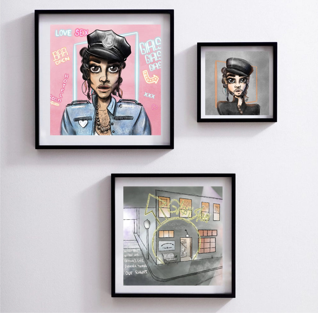 "Forever In My Life" Prince Inspired Art Print