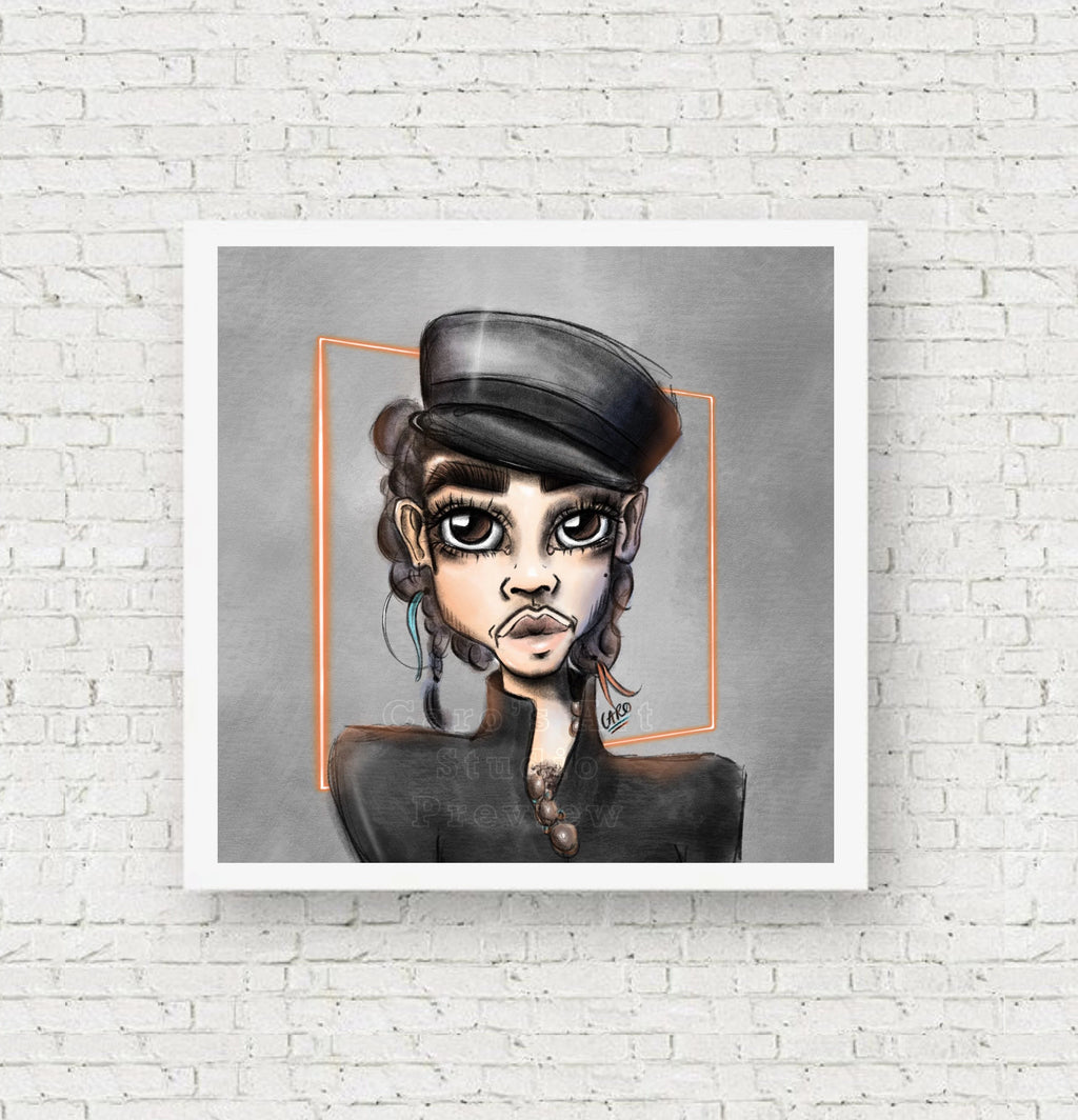 "Forever In My Life" Prince Inspired Art Print