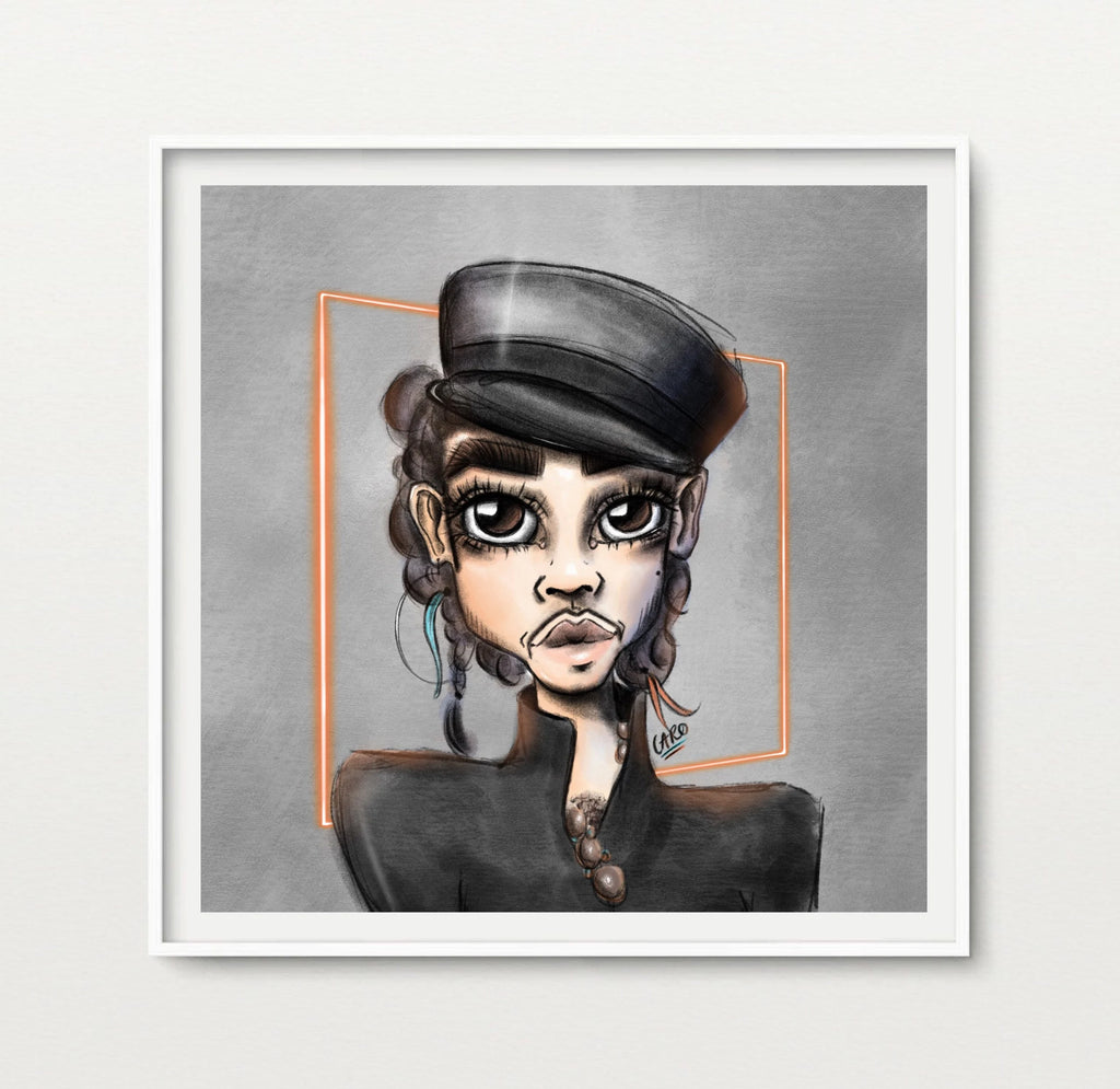 "Forever In My Life" Prince Inspired Art Print