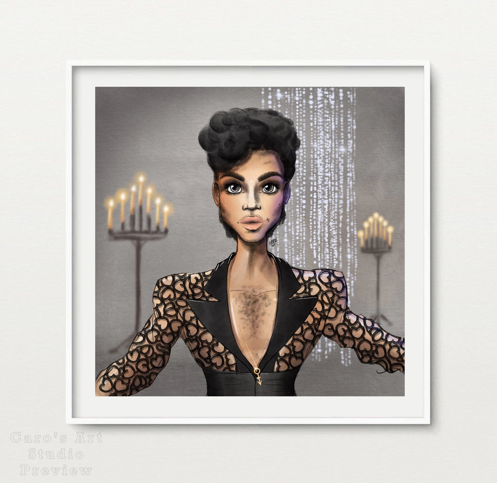 "When It Comes 2 U" Prince Inspired Art Print