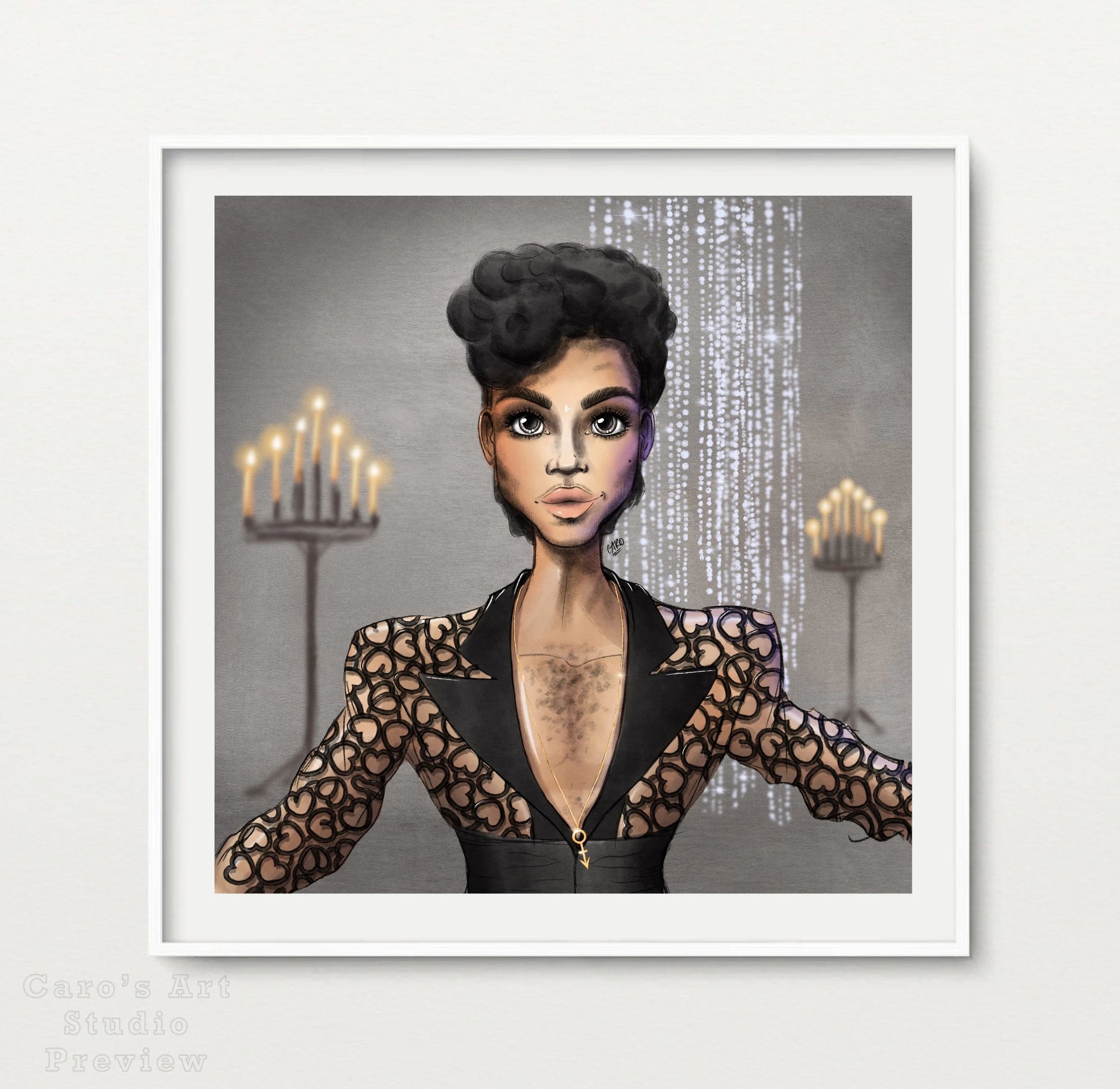 "When It Comes 2 U" Prince Inspired Art Print