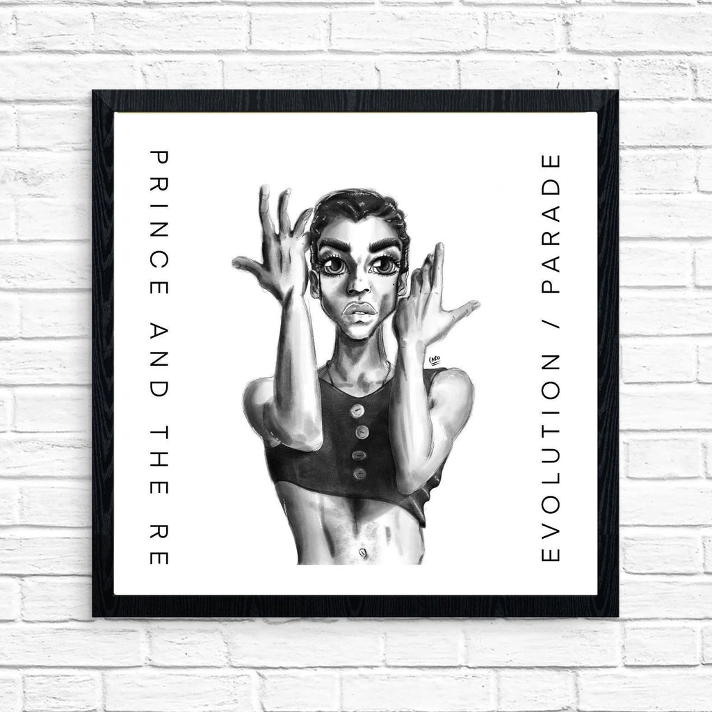 "Parade" Prince Inspired Art Print