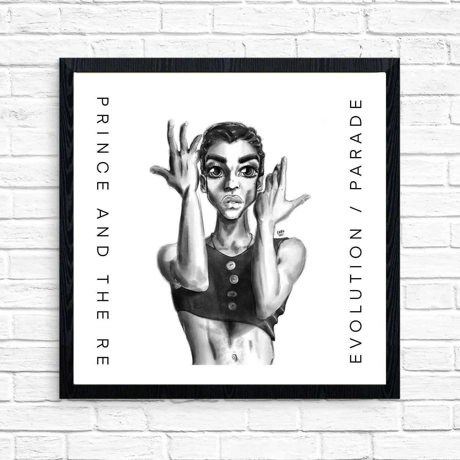 "Parade" Prince Inspired Art Print