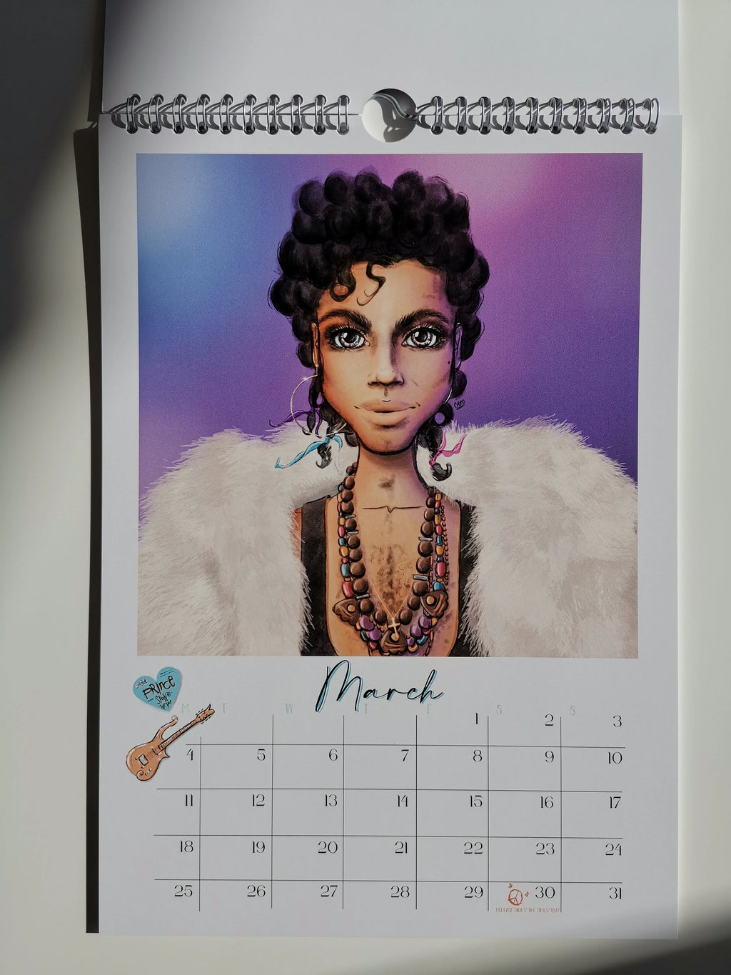 2024 Prince Inspired Art Calendar