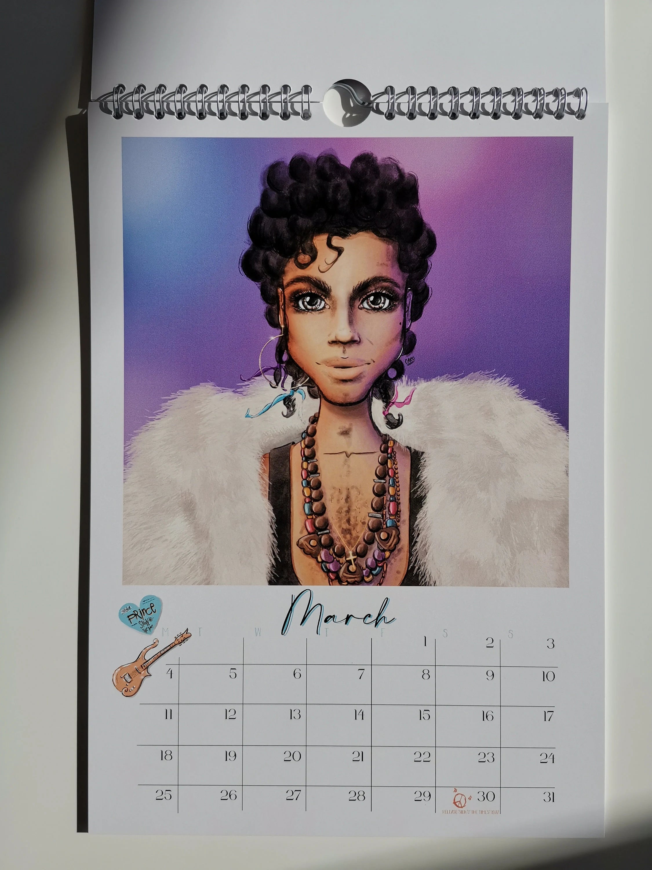 2024 Prince Inspired Art Calendar