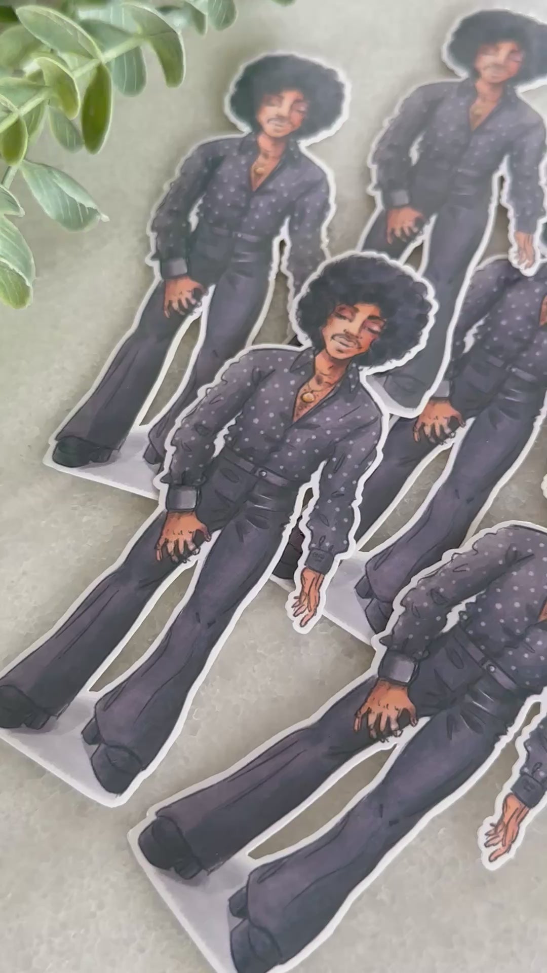 "Dancing Close & Slow" Prince Inspired Sticker
