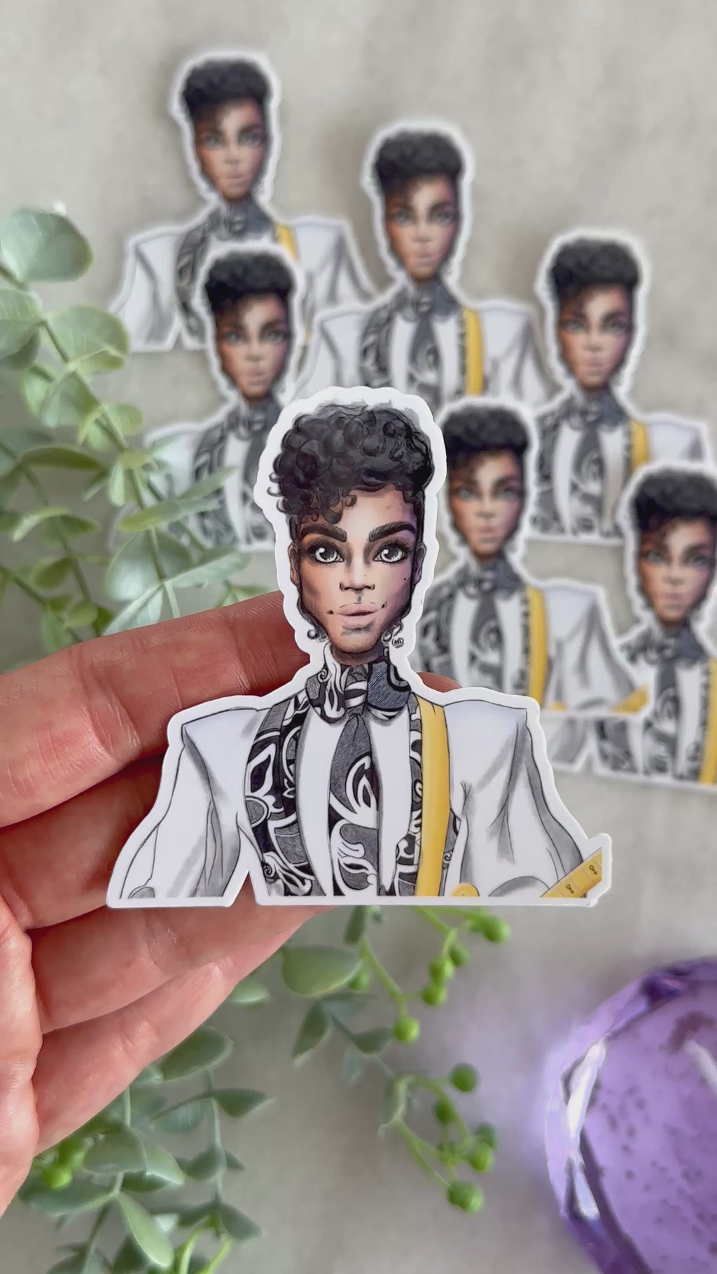 "Ain't Nobody Better" Prince Inspired Sticker