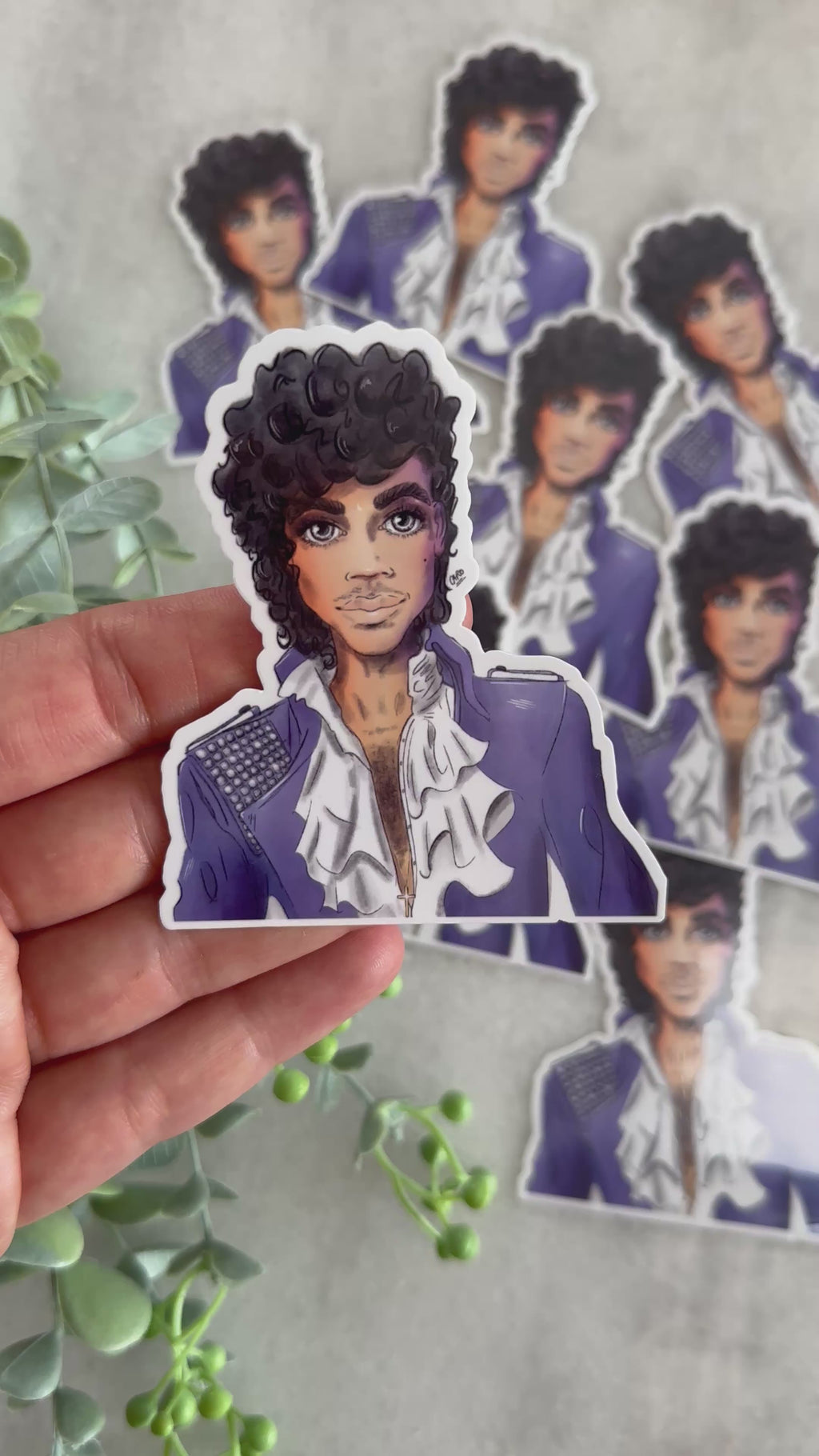 "This Is What It Sounds Like" Prince Inspired Sticker
