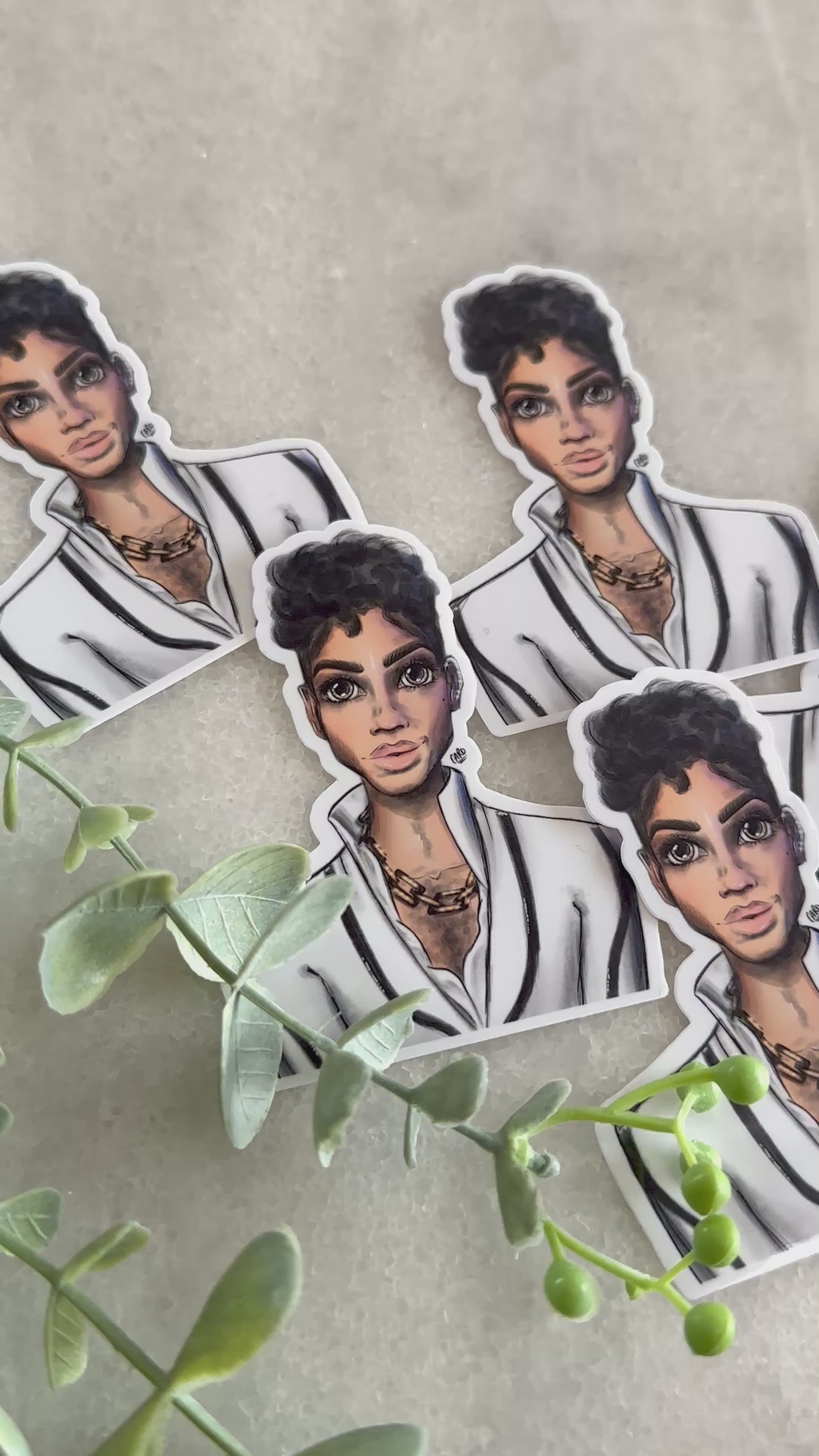 "Welcome" Prince Inspired Sticker
