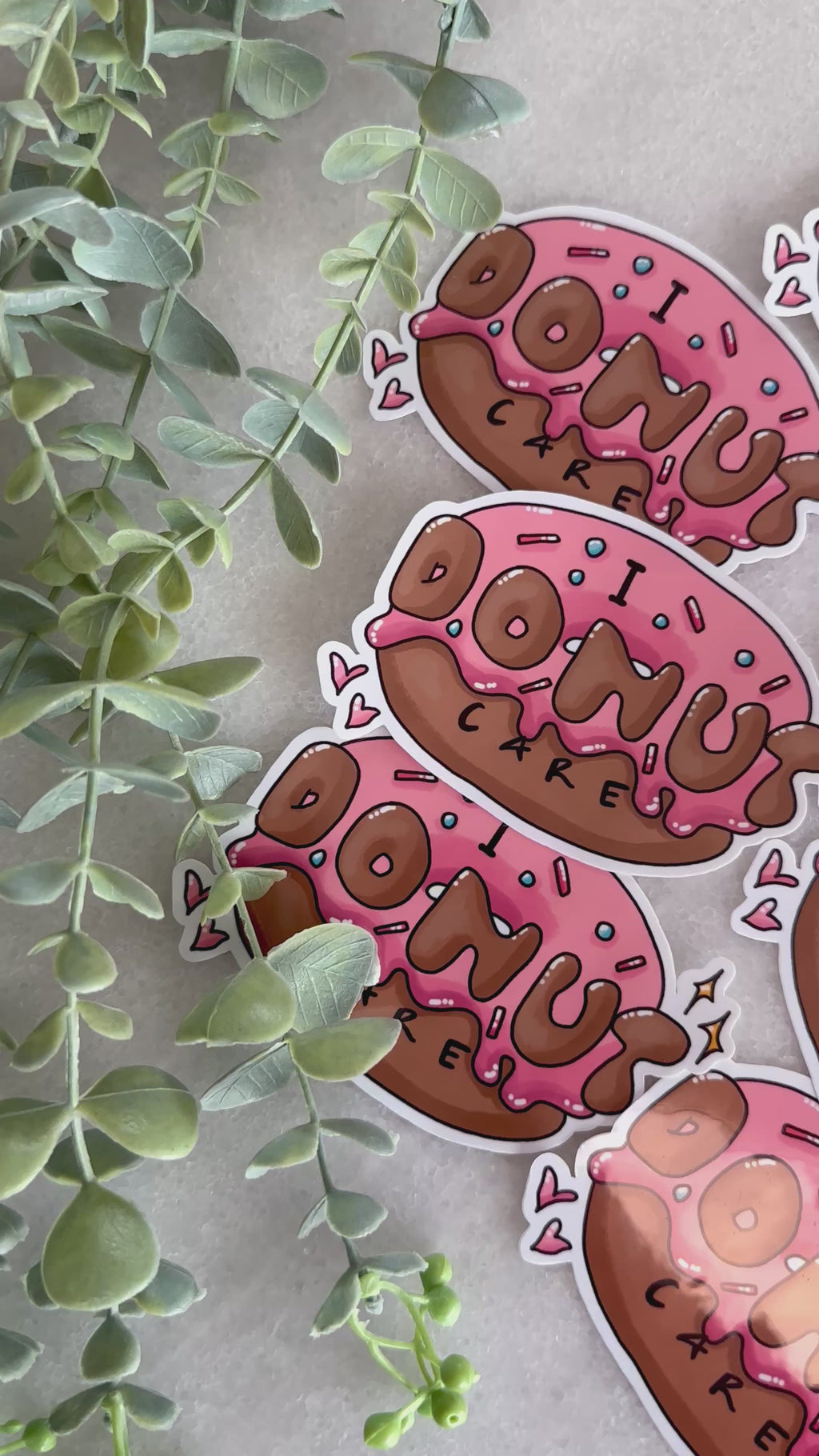 "Donut" Sticker