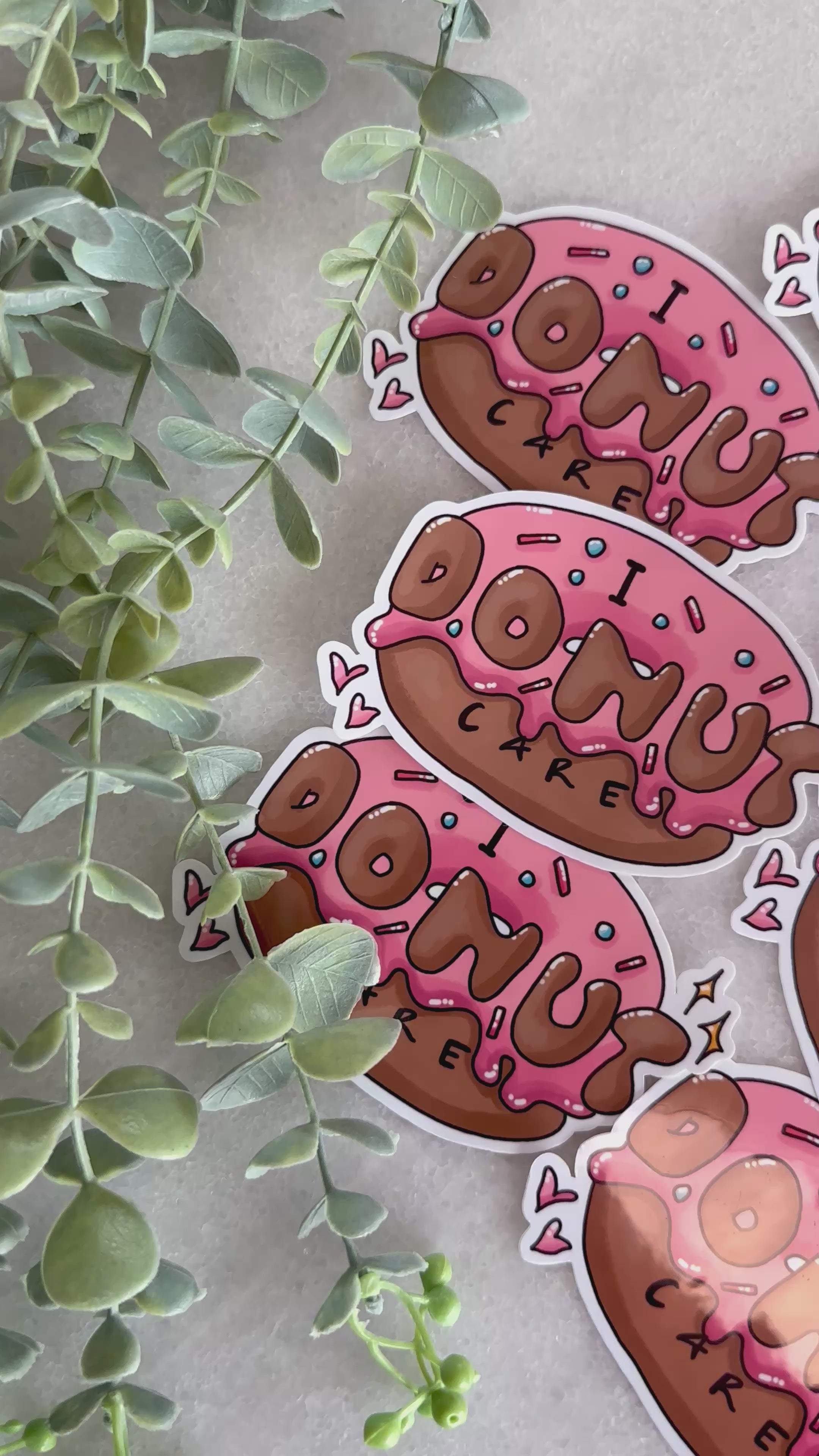 "Donut" Sticker