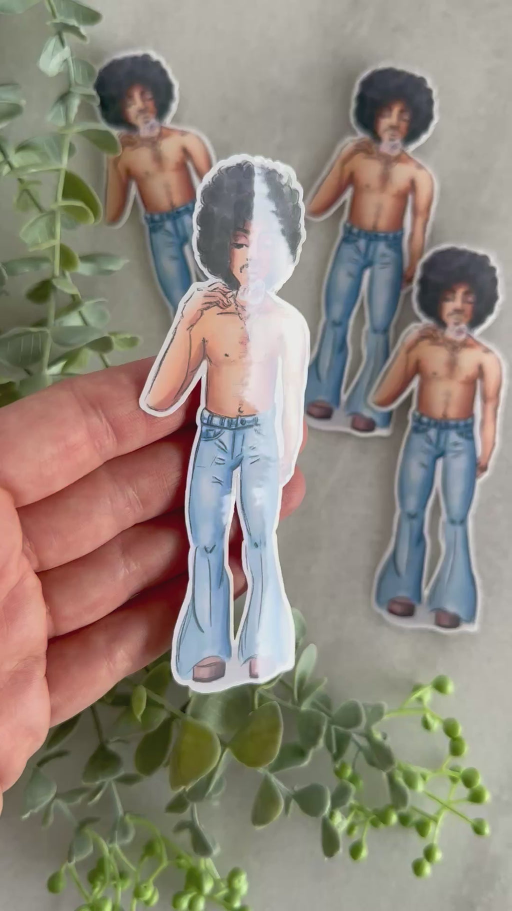 "All Of This And More.." Prince Inspired Sticker