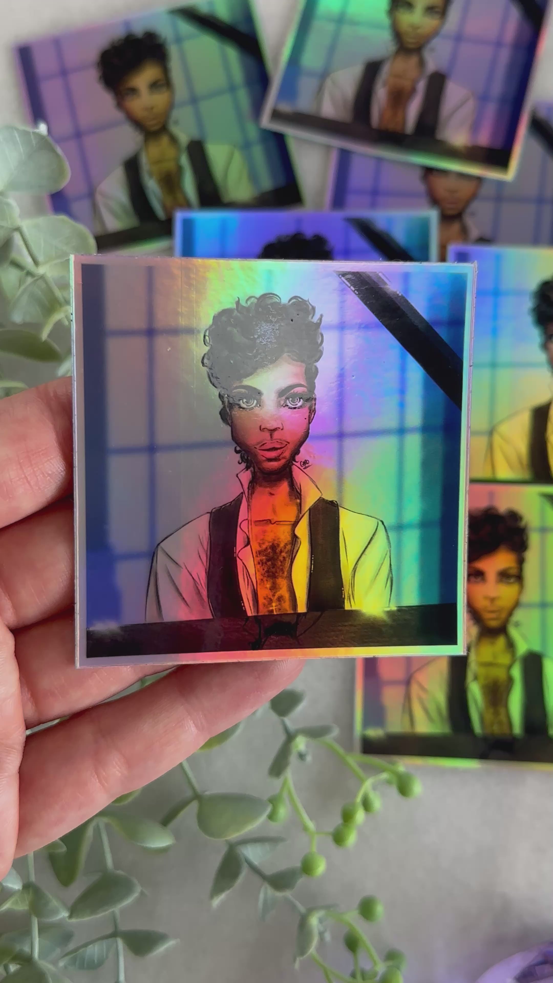"If I Could I Would" Prince Inspired Sticker