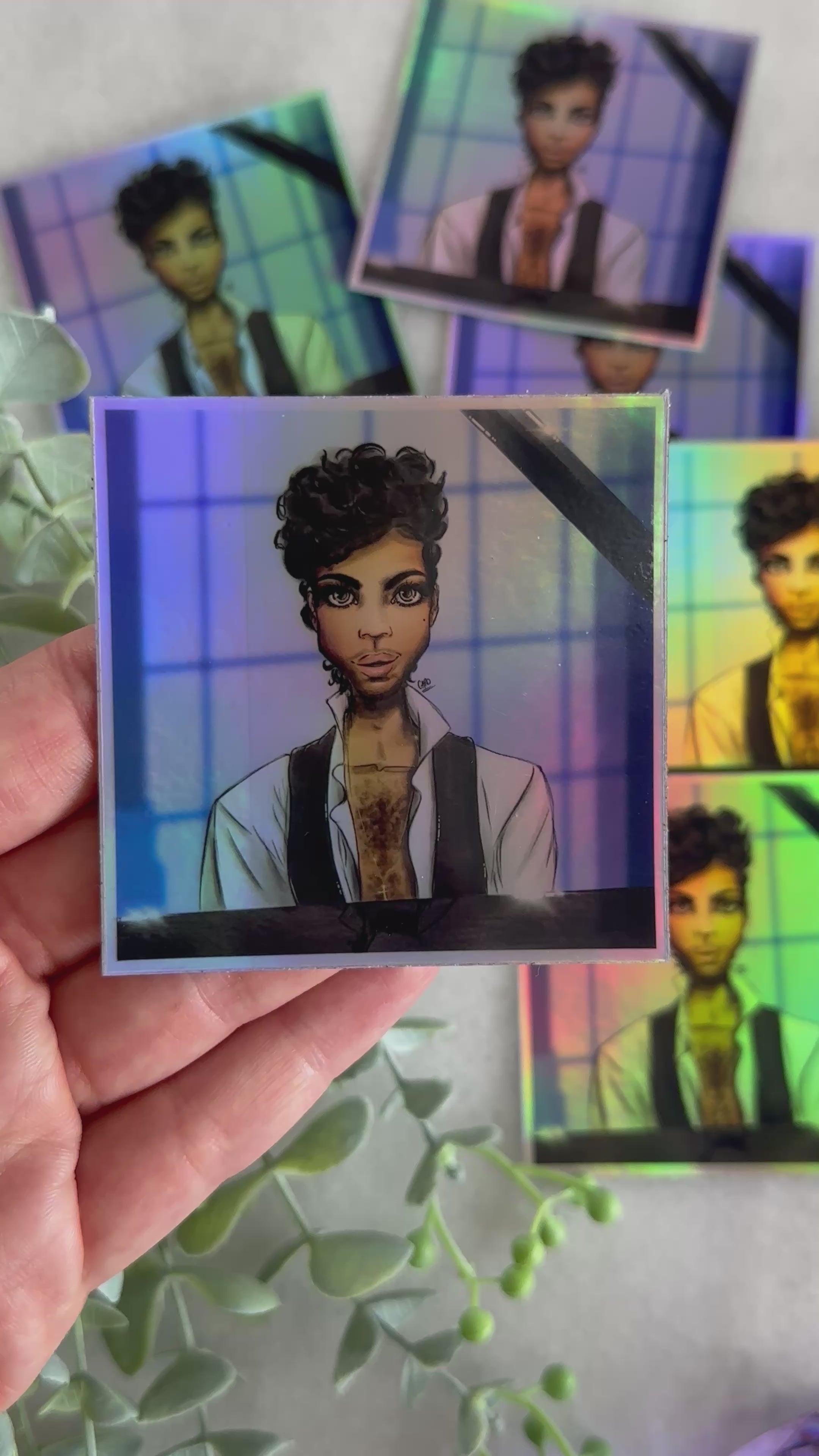 "If I Could I Would" Prince Inspired Sticker